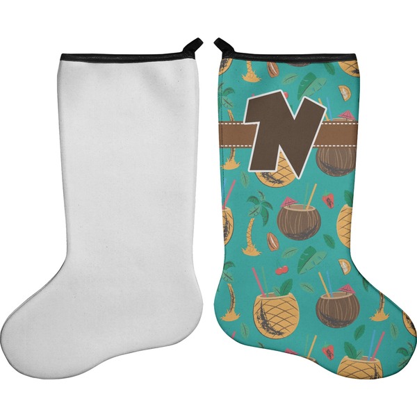 Coconut Drinks Stocking - Single-Sided - Approval