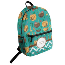 Coconut Drinks Student Backpack (Personalized)