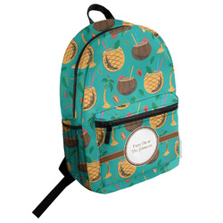 Coconut Drinks Student Backpack (Personalized)