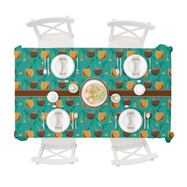 Coconut Drinks Tablecloths (58"x102") - TOP VIEW
