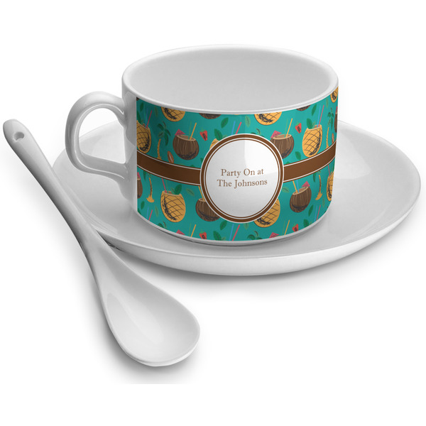 Custom Coconut Drinks Tea Cup - Single (Personalized)