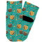 Coconut Drinks Toddler Ankle Socks - Single Pair - Front and Back