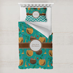 Coconut Drinks Toddler Bedding w/ Name or Text