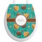 Coconut Drinks Toilet Seat Decal (Personalized)