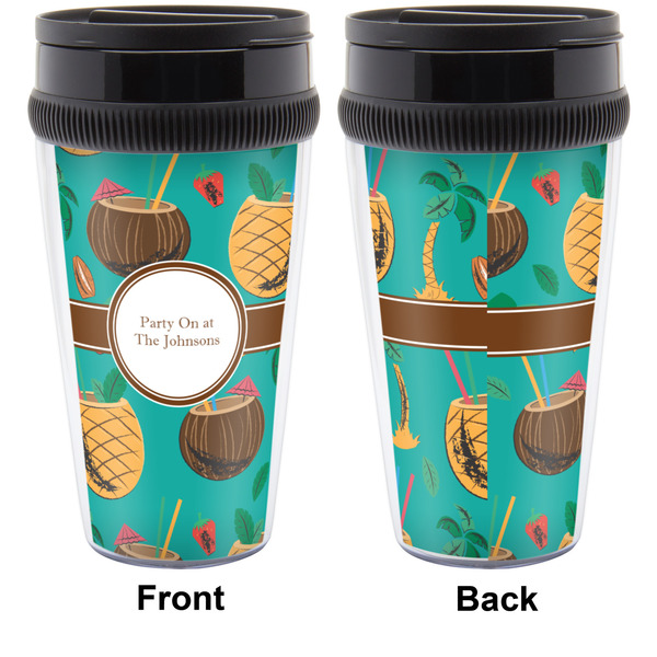 Coconut Drinks Travel Mug Approval (Personalized)