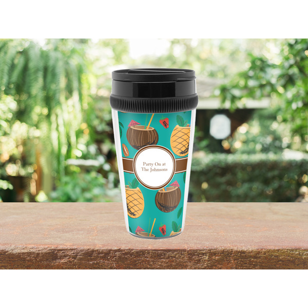 Coconut Drinks Travel Mug Lifestyle (Personalized)
