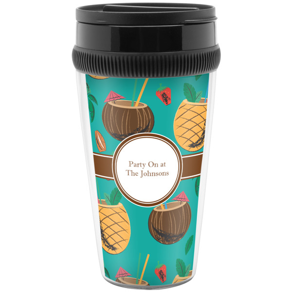 Custom Coconut Drinks Acrylic Travel Mug without Handle (Personalized)