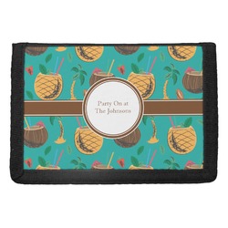 Coconut Drinks Trifold Wallet (Personalized)