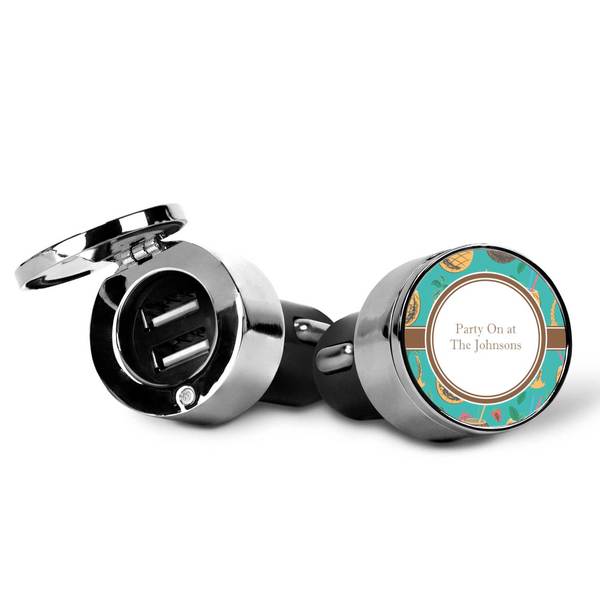 Coconut Drinks USB Car Charger