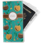 Coconut Drinks Travel Document Holder