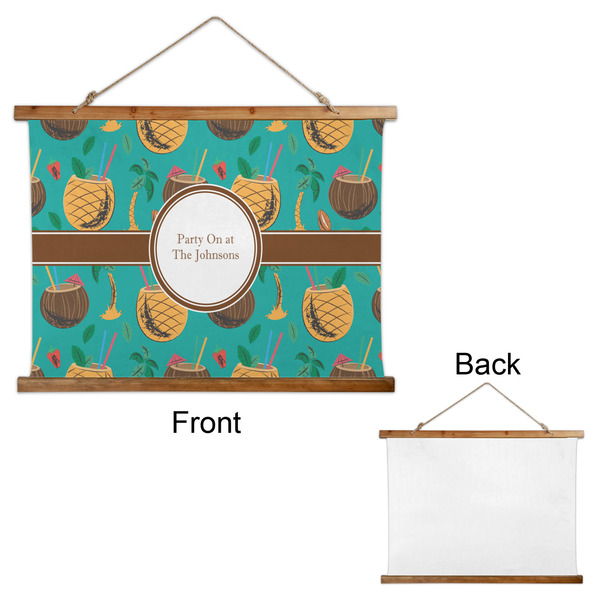 Coconut Drinks Wall Hanging Tapestry - Landscape - APPROVAL