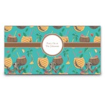 Coconut Drinks Wall Mounted Coat Rack (Personalized)