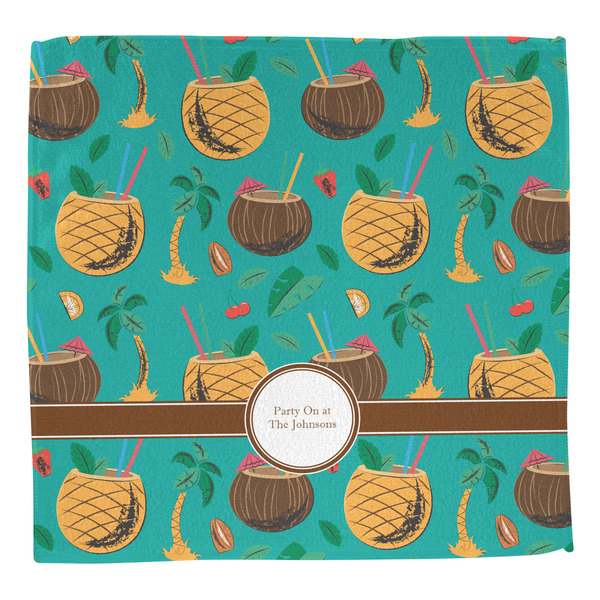 Coconut Drinks Washcloth - Front - No Soap