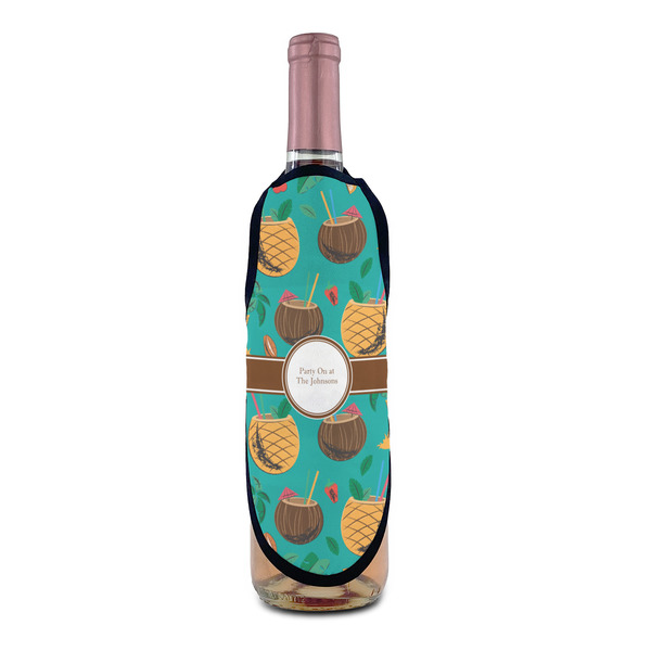 Coconut Drinks Wine Bottle Apron - IN CONTEXT