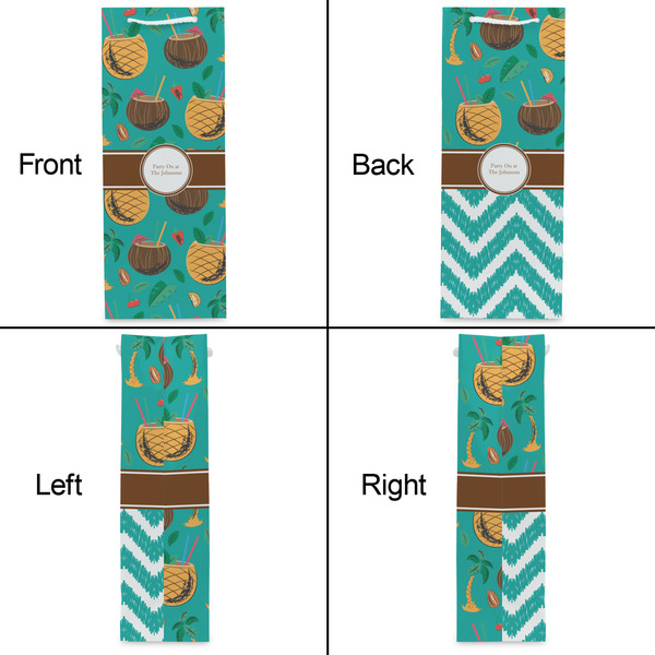 Coconut Drinks Wine Gift Bag - Matte - Approval