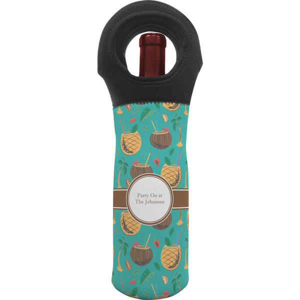 Custom Coconut Drinks Wine Tote Bag (Personalized)