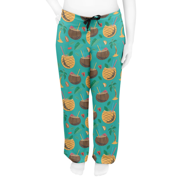 Coconut Drinks Women's Pj on model - Front