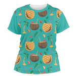 Coconut Drinks Women's Crew T-Shirt - Medium
