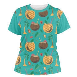Coconut Drinks Women's Crew T-Shirt - Small