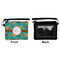 Coconut Drinks Wristlet ID Cases - Front & Back