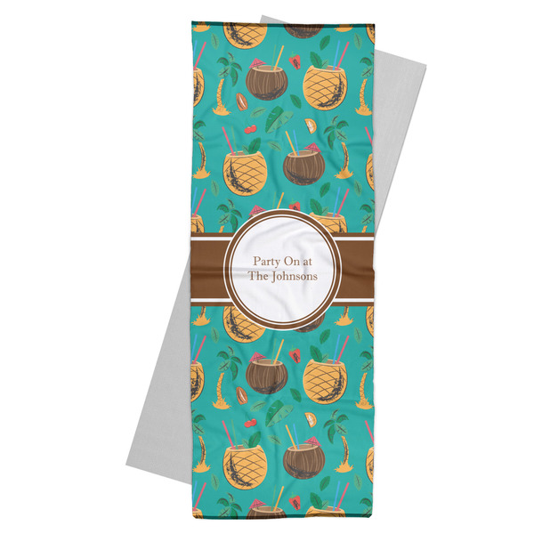 Custom Coconut Drinks Yoga Mat Towel (Personalized)