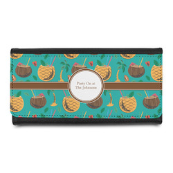 Coconut Drinks Leatherette Ladies Wallet (Personalized)