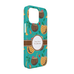 Coconut Drinks iPhone Case - Plastic - iPhone 13 (Personalized)