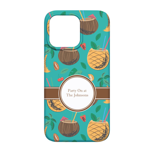 Coconut Drinks iPhone 13 Pro Case - Back