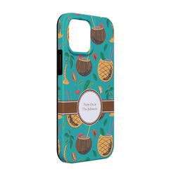 Coconut Drinks iPhone Case - Rubber Lined - iPhone 13 Pro (Personalized)