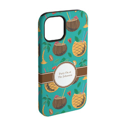 Coconut Drinks iPhone Case - Rubber Lined - iPhone 15 (Personalized)