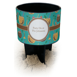 Coconut Drinks Black Beach Spiker Drink Holder (Personalized)