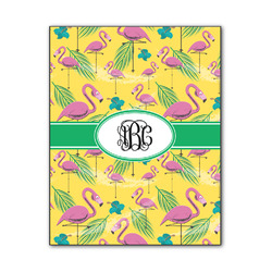 Pink Flamingo Wood Print - 11x14 (Personalized)