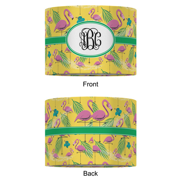 Pink Flamingo 12" Drum Lampshade - APPROVAL (Fabric)