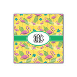 Pink Flamingo Wood Print - 12x12 (Personalized)