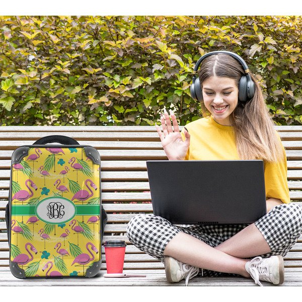 Pink Flamingo 15" Backpack - LIFESTYLE