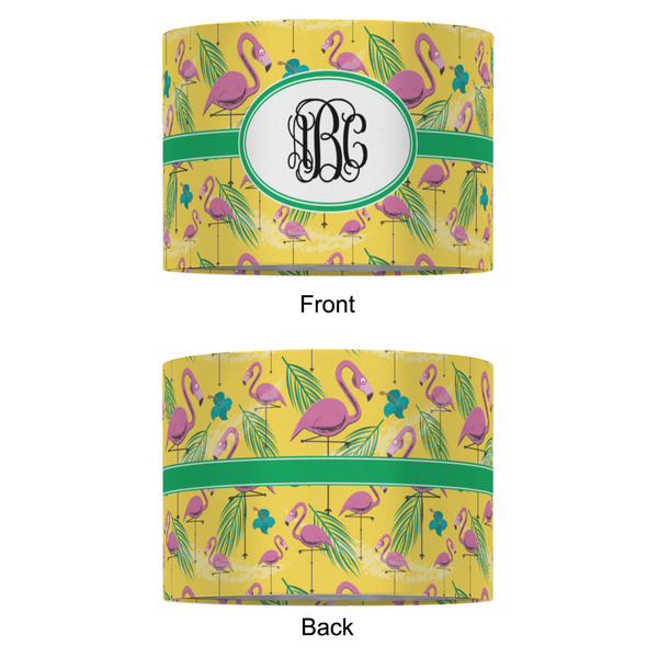 Pink Flamingo 16" Drum Lampshade - APPROVAL (Fabric)