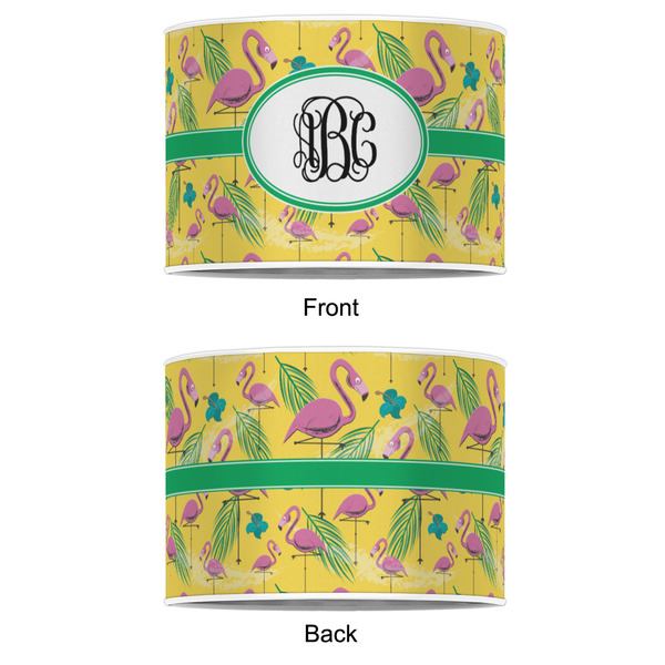 Pink Flamingo 16" Drum Lampshade - APPROVAL (Poly Film)