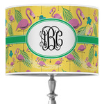 Pink Flamingo Drum Lamp Shade (Personalized)