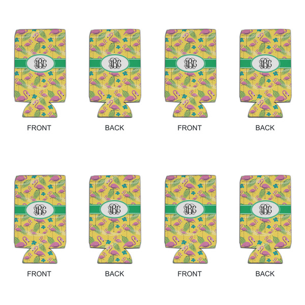 Pink Flamingo 16oz Can Sleeve - Set of 4 - APPROVAL