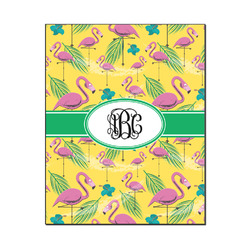 Pink Flamingo Wood Print - 16x20 (Personalized)