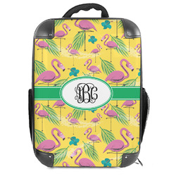 Pink Flamingo Hard Shell Backpack (Personalized)