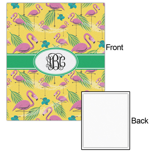 Pink Flamingo 20x24 - Matte Poster - Front & Back