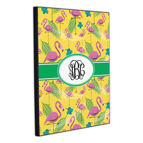 Pink Flamingo 20x24 Wood Print - Angle View