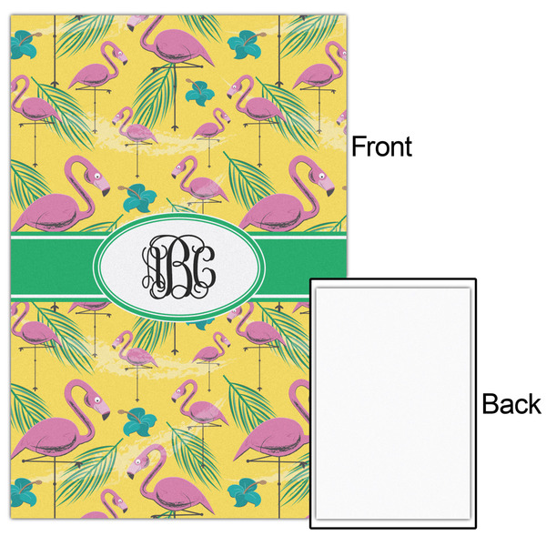 Pink Flamingo 20x30 - Matte Poster - Front & Back