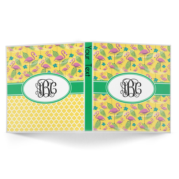 Pink Flamingo 3-Ring Binder Approval- 1in