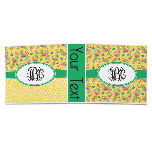 Pink Flamingo 3-Ring Binder Approval- 3in