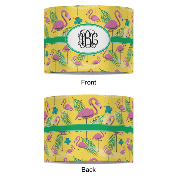 Pink Flamingo 8" Drum Lampshade - APPROVAL (Fabric)