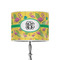 Pink Flamingo 8" Drum Lampshade - ON STAND (Poly Film)