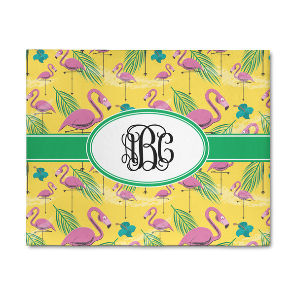 Custom Pink Flamingo 8' x 10' Indoor Area Rug (Personalized)