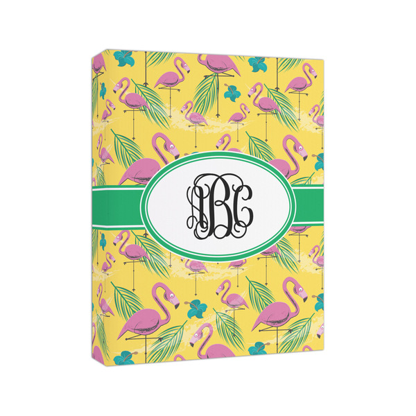 Pink Flamingo 8x10 - Canvas Print - Angled View